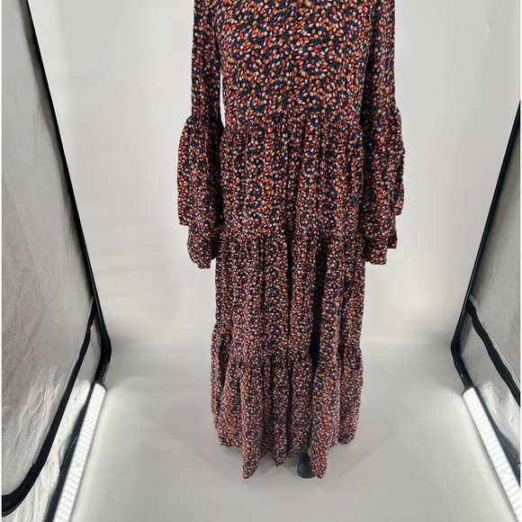 Free People Charlotte Tie-Front Print Maxi Dress - Picture 7 of 16